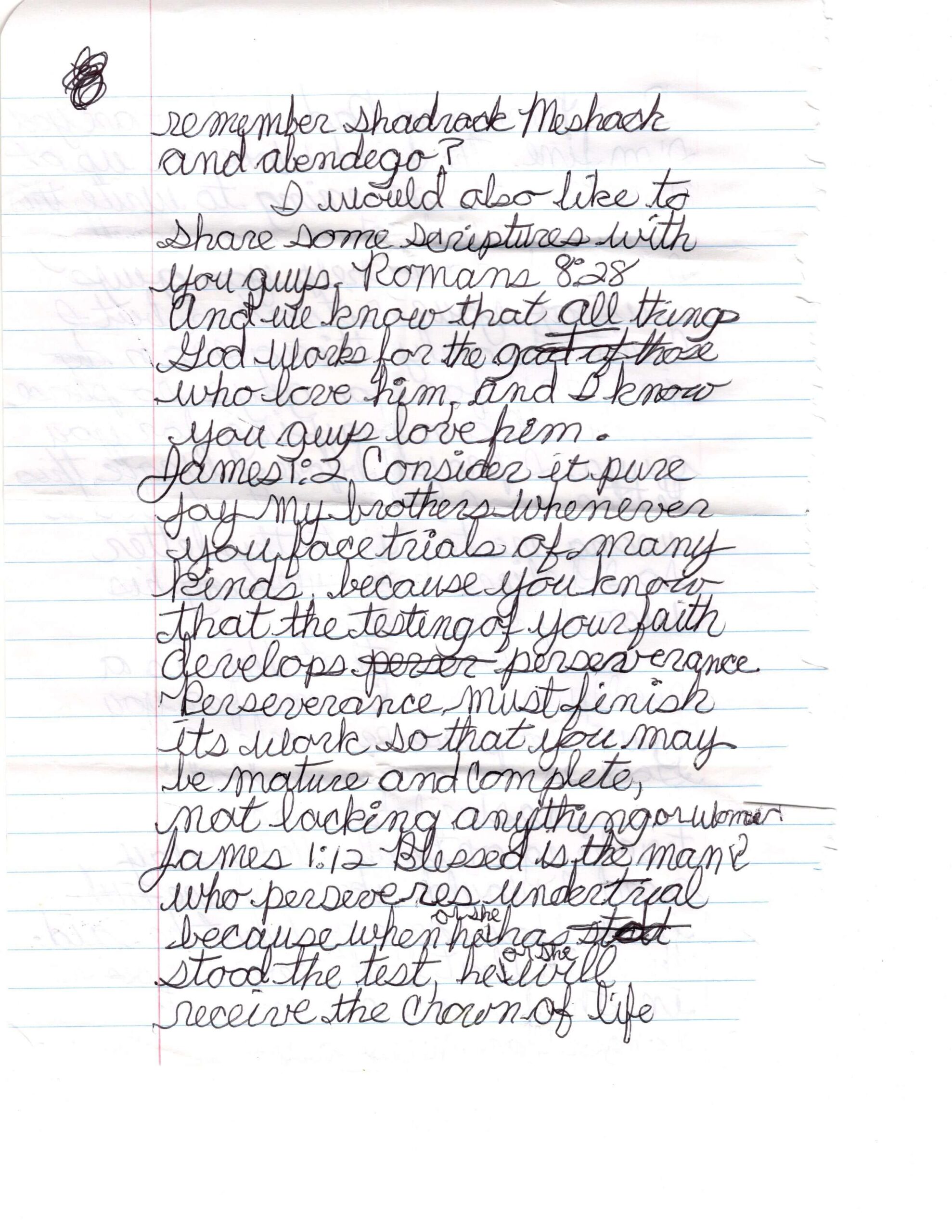 letter from cassie page two